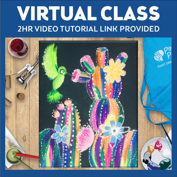 New - Virtual Painting Class Experience